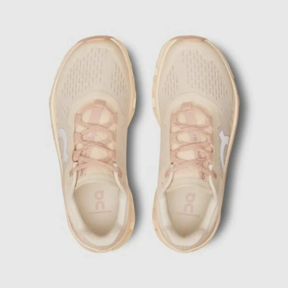 On Running Women's Athletic Shoe - Pale Pink & Cream - Picture 5 of 7